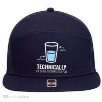 Technically Science 7 Panel Mesh Trucker Snapback Hat