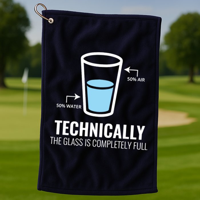 Technically Science Golf Towel