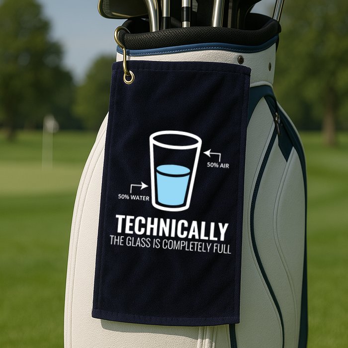 Technically Science Golf Towel