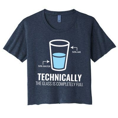 Technically Science Crop Top