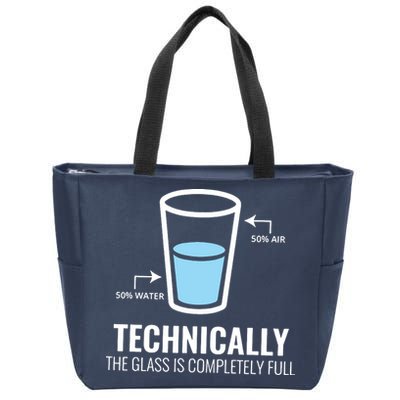 Technically Science Zip Tote Bag