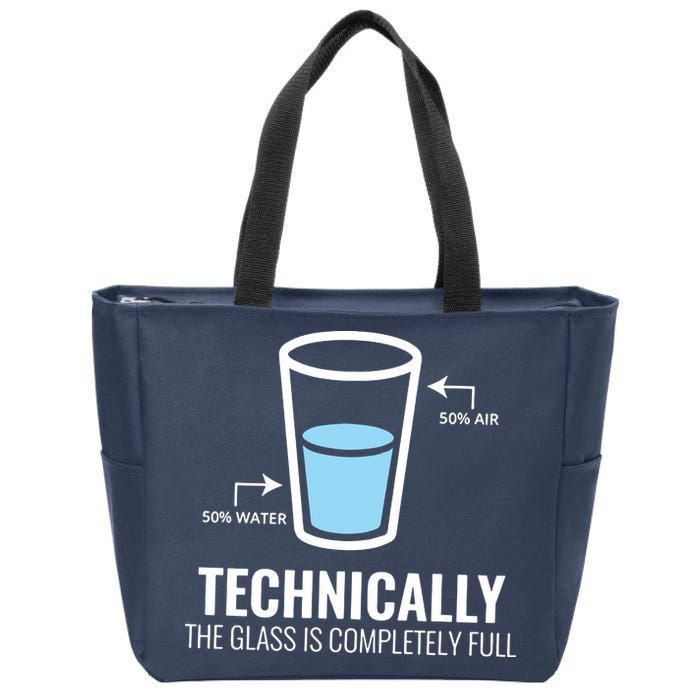 Technically Science Zip Tote Bag