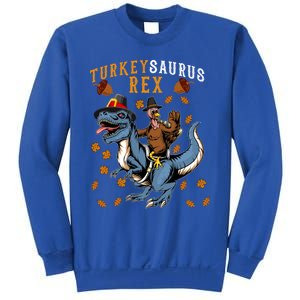 Turkey Saurus Tcute Giftrex Thanksgiving Dinosaur Costume Boys Gift Sweatshirt