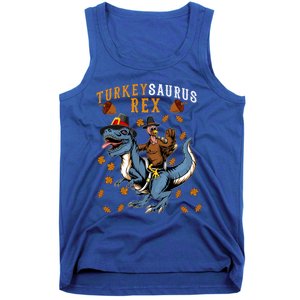 Turkey Saurus Tcute Giftrex Thanksgiving Dinosaur Costume Boys Gift Tank Top