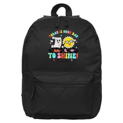 Teacher School Testing Day You Are More Than Test Score 16 in Basic Backpack