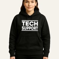 Tech Support Tech Support Funny Hoodie