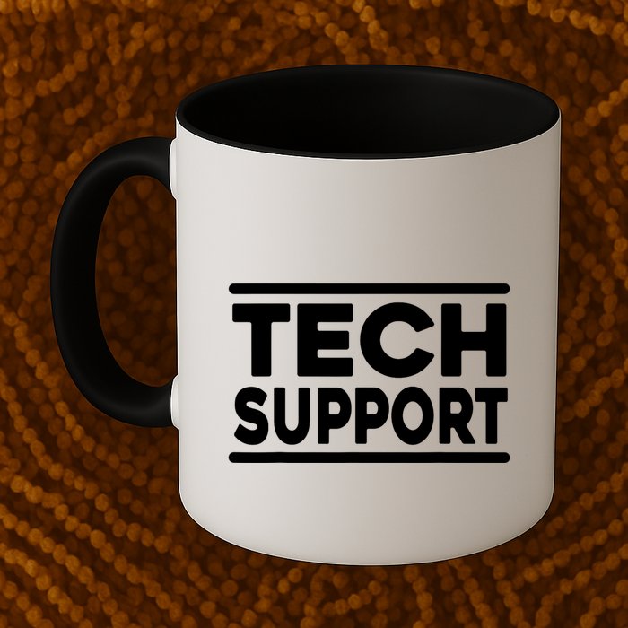 Tech Support Tech Support Funny Coffee Mug