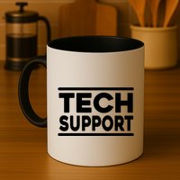 Tech Support Tech Support Funny Coffee Mug