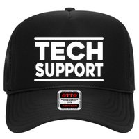 Tech Support Tech Support Funny Trucker Hat