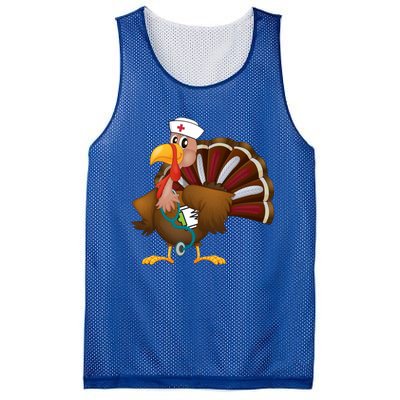 Thanksgiving Scrub Tops Turkey Nurse Gift Holiday Nursing Cool Gift Mesh Reversible Basketball Jersey Tank