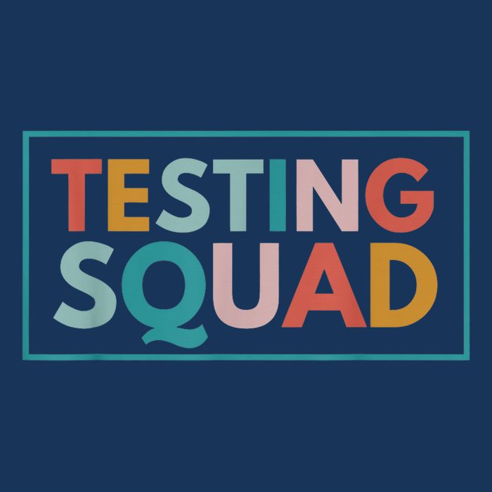 Testing Squad Test Day Motivational For Teacher Student Drawstring Bag