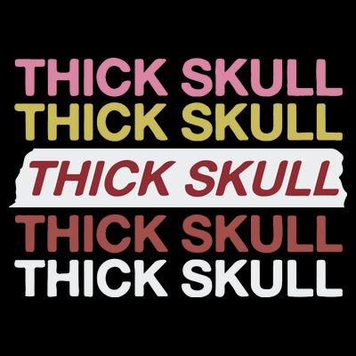 Thick Skull T-Shirt