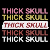 Thick Skull Drawstring Bag