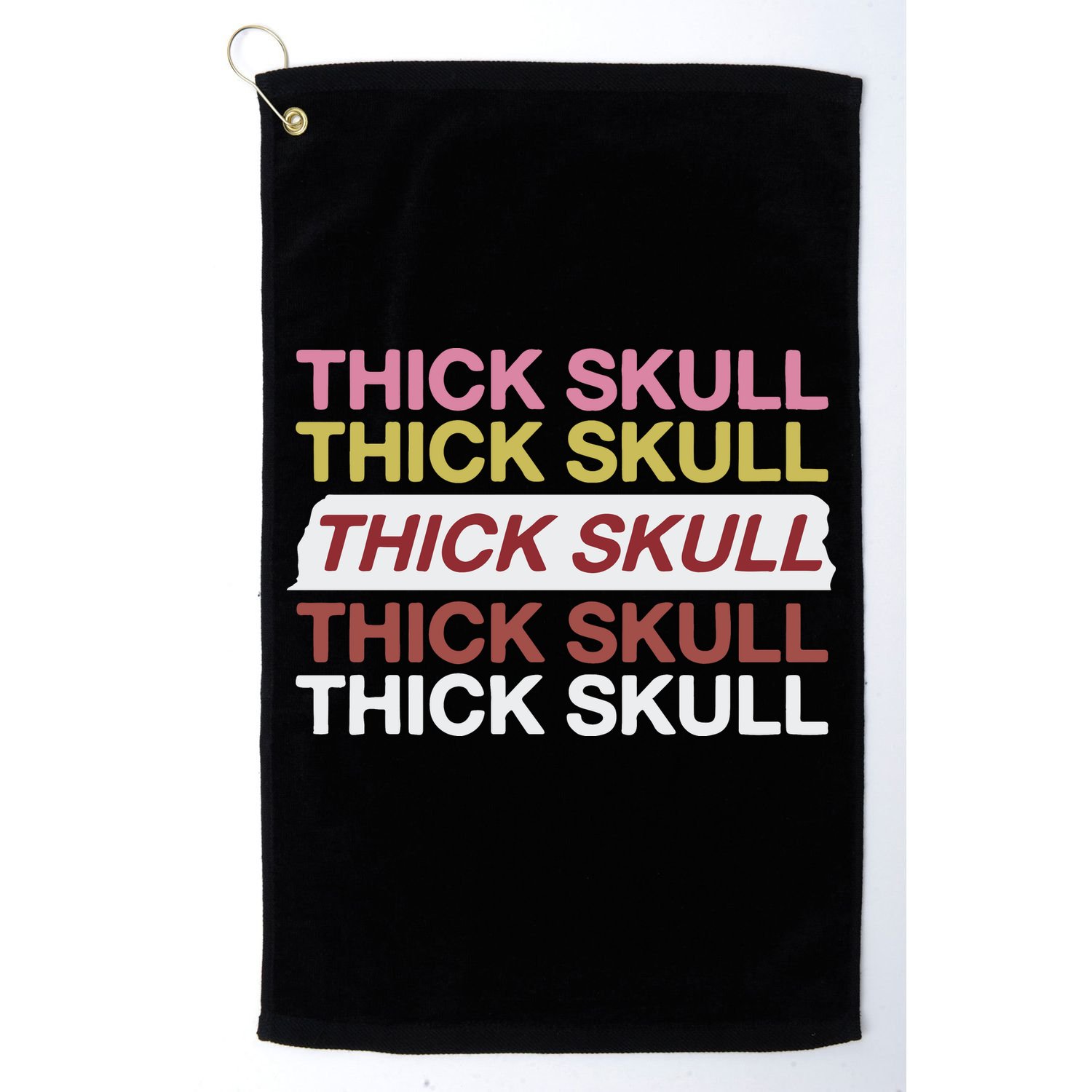 Thick Skull Golf Towel