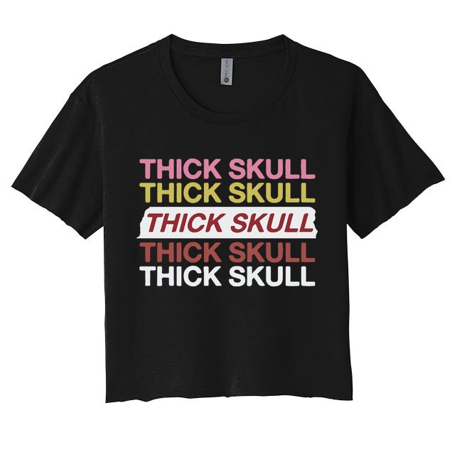 Thick Skull Crop Top