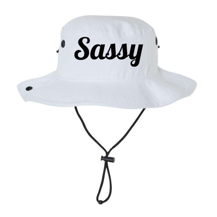 That Says The Word SASSY On It Cute Gift Legacy Cool Fit Booney Bucket Hat