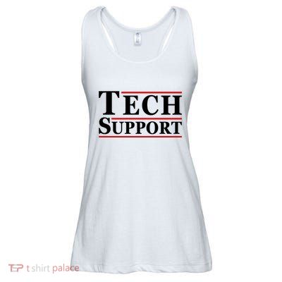Tech Support Ladies Essential Flowy Tank