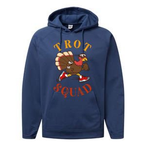 Trot Squad Thanksgiving Turkey Trot Costume Performance Fleece Hoodie