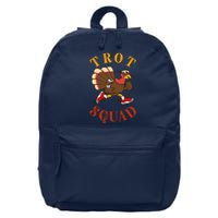 Trot Squad Thanksgiving Turkey Trot Costume 16 in Basic Backpack