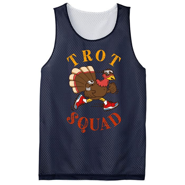 Trot Squad Thanksgiving Turkey Trot Costume Mesh Reversible Basketball Jersey Tank