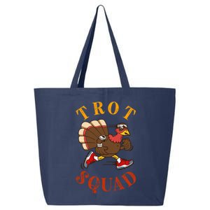 Trot Squad Thanksgiving Turkey Trot Costume 25L Jumbo Tote