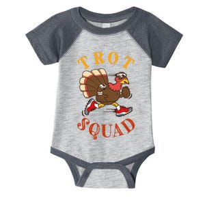 Trot Squad Thanksgiving Turkey Trot Costume Infant Baby Jersey Bodysuit