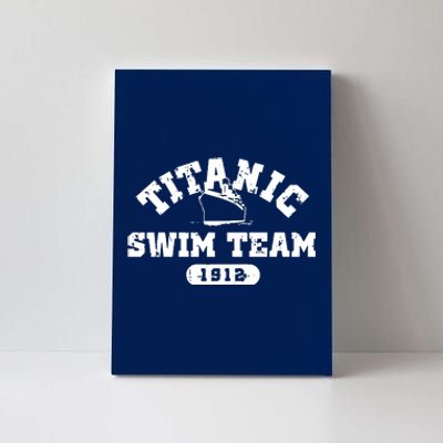 Titanic Swim Team Sports History Navy Sarcastic Funny Canvas