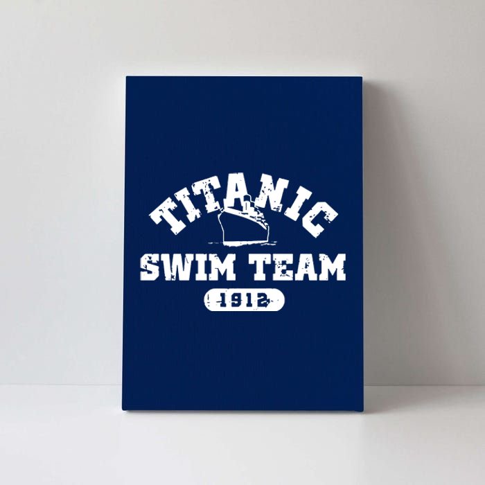 Titanic Swim Team Sports History Navy Sarcastic Funny Canvas