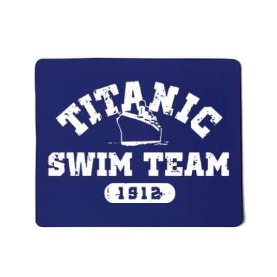 Titanic Swim Team Sports History Navy Sarcastic Funny Mousepad