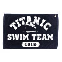 Titanic Swim Team Sports History Navy Sarcastic Funny Grommeted Golf Towel