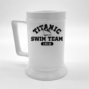 Titanic Swim Team Sports History Navy Sarcastic Funny Beer Stein