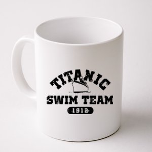 Titanic Swim Team Sports History Navy Sarcastic Funny Coffee Mug