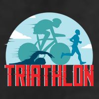 That Says Triathlon Gift 7 Panel Mesh Trucker Snapback Hat