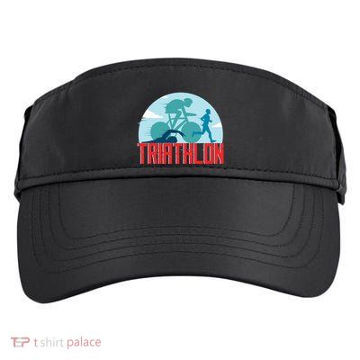 That Says Triathlon Gift Adult Drive Performance Visor