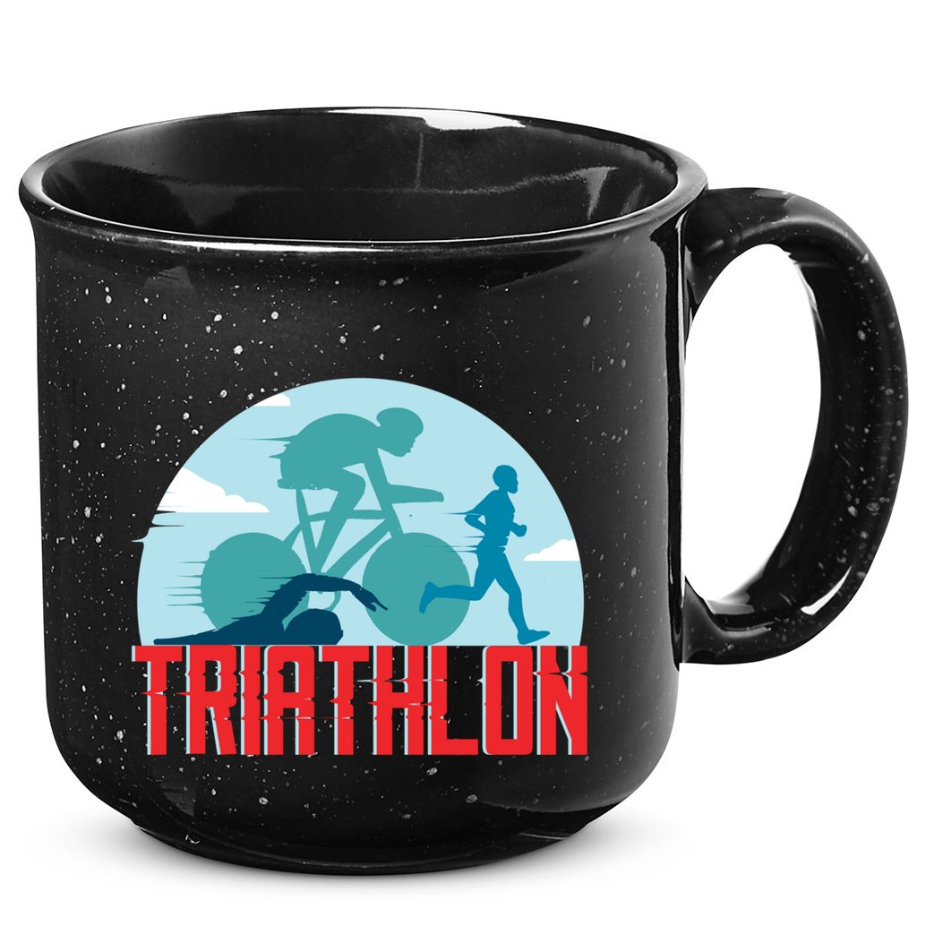 That Says Triathlon Gift 15oz Campfire Ceramic Mug