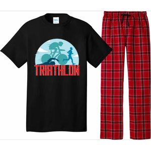 That Says Triathlon Gift Pajama Set