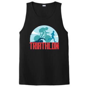 That Says Triathlon Gift PosiCharge Competitor Tank