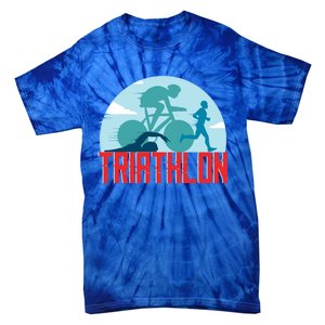 That Says Triathlon Gift Tie-Dye T-Shirt