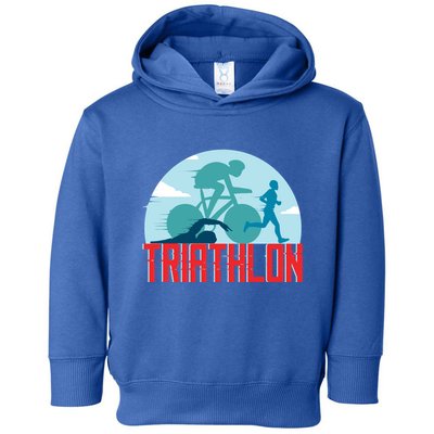 That Says Triathlon Gift Toddler Hoodie