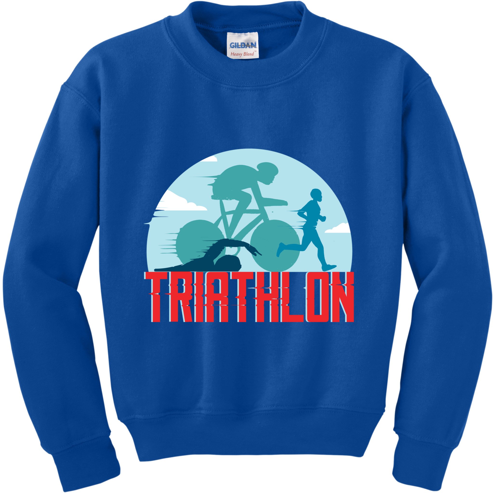 That Says Triathlon Gift Kids Sweatshirt