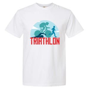 That Says Triathlon Gift Garment-Dyed Heavyweight T-Shirt