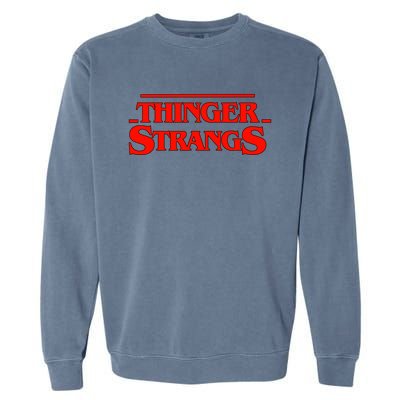 Thinger Strangs Garment-Dyed Sweatshirt