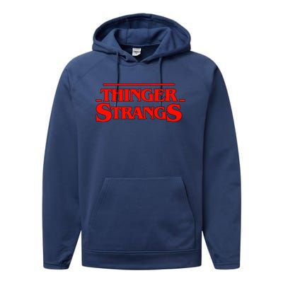 Thinger Strangs Performance Fleece Hoodie