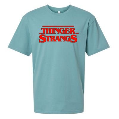 Thinger Strangs Sueded Cloud Jersey T-Shirt