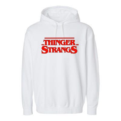 Thinger Strangs Garment-Dyed Fleece Hoodie