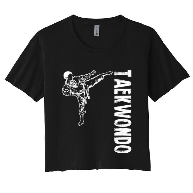 Tkd Sports Taekwondo Gift Crop Top