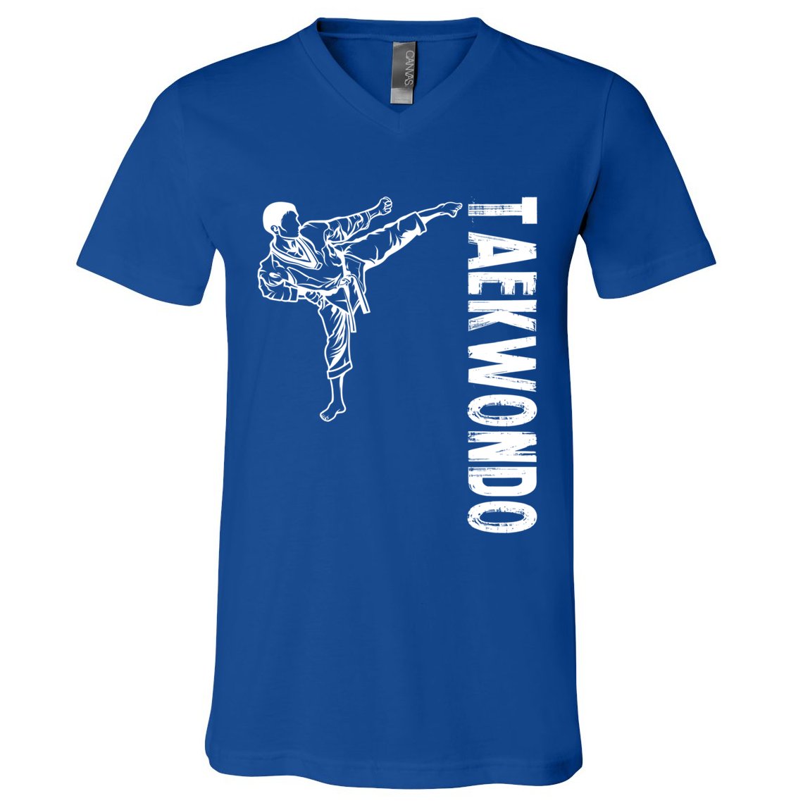 Tkd Sports Taekwondo Gift V-Neck T-Shirt