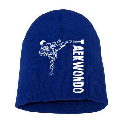 Tkd Sports Taekwondo Gift Short Acrylic Beanie
