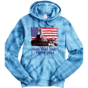 Trump Shooting Trump Assassination Trump Legends Trump 2024 Tie Dye Hoodie