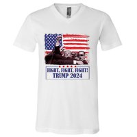 Trump Shooting Trump Assassination Trump Legends Trump 2024 V-Neck T-Shirt